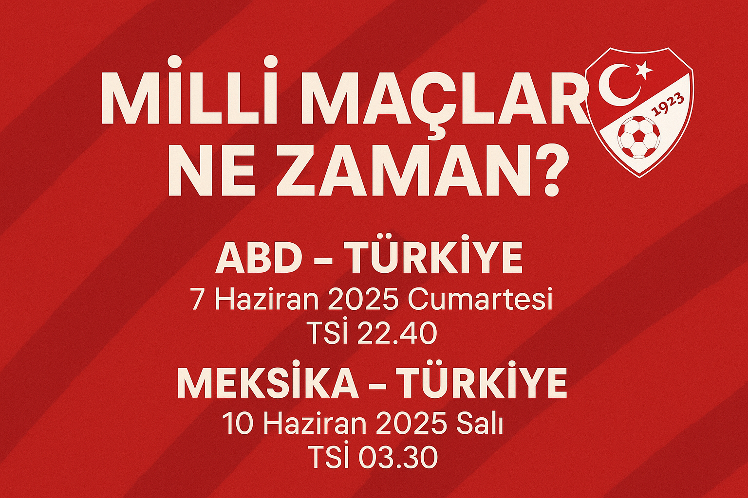 A Milli Takım, Türkiye Futbol Federasyonu, hazırlık maçı, ABD, Meksika, 2026 Dünya Kupası,