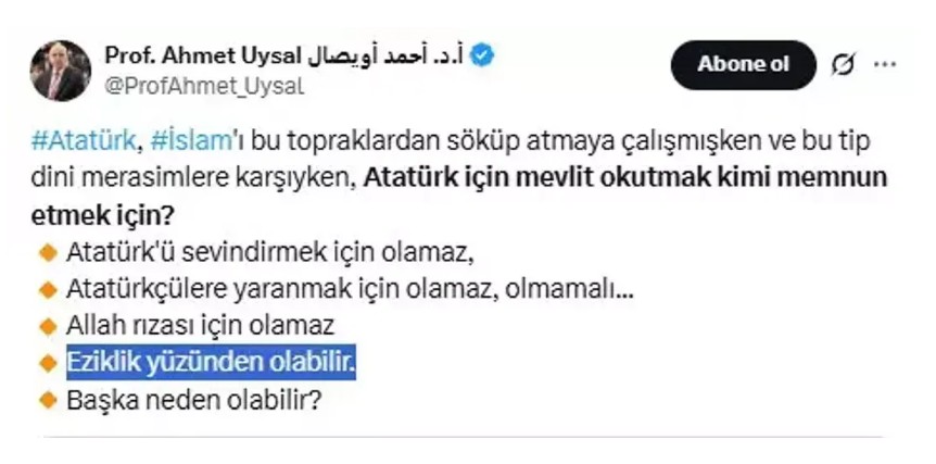 atatürke hakaret