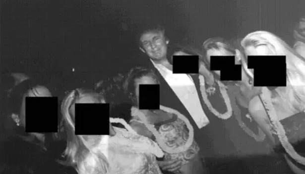 trump epstein photos